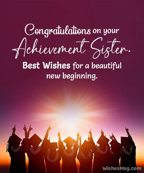 congratulations wishes for sister result|75+ Graduation Wishes for Sister .